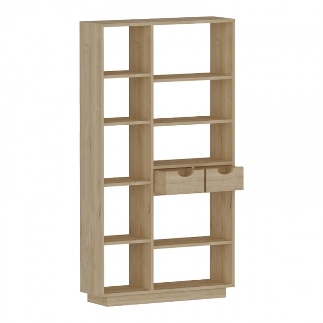 Βιβλιοθήκη με συρτάρια Dakin pakoworld σε oak απόχρωση 80x25x190εκ Βιβλιοθήκη με συρτάρια Dakin pakoworld σε oak απόχρωση 80x25x190εκ