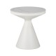 Βοηθητικά τραπέζια Coozlin Inart sintered stone σε απόχρωση λευκό μαρμάρου με λευκό μέταλλο Βοηθητικά τραπέζια Coozlin Inart sintered stone σε απόχρωση λευκό μαρμάρου με λευκό μέταλλο