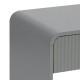 Κομοδίνο Zeplen pakoworld MDF σε γκρι απόχρωση 40x40x53εκ Κομοδίνο Zeplen pakoworld MDF σε γκρι απόχρωση 40x40x53εκ