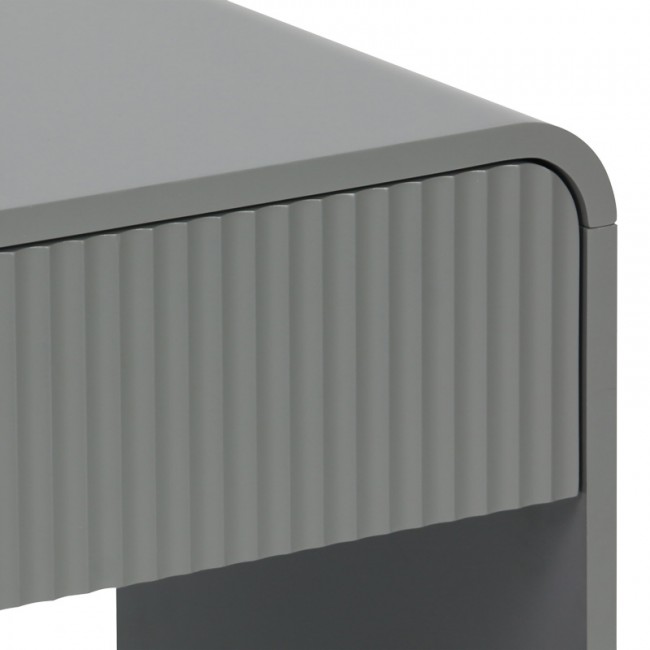 Κομοδίνο Zeplen pakoworld MDF σε γκρι απόχρωση 40x40x53εκ Κομοδίνο Zeplen pakoworld MDF σε γκρι απόχρωση 40x40x53εκ