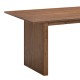 Τραπέζι Eleganza pakoworld mdf σε καρυδί απόχρωση 180x99x75.8εκ Τραπέζι Eleganza pakoworld mdf σε καρυδί απόχρωση 180x99x75.8εκ