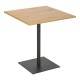 Τραπέζι Nerobian pakoworld mdf σε sonoma απόχρωση 70x70x75εκ Τραπέζι Nerobian pakoworld mdf σε sonoma απόχρωση 70x70x75εκ