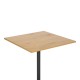 Τραπέζι Nerobian pakoworld mdf σε sonoma απόχρωση 70x70x75εκ Τραπέζι Nerobian pakoworld mdf σε sonoma απόχρωση 70x70x75εκ