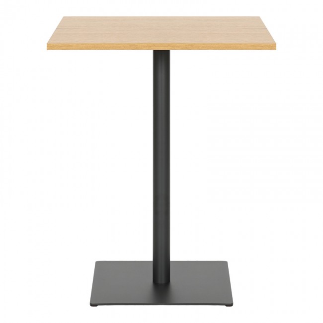 Τραπέζι Nerobian pakoworld mdf σε sonoma απόχρωση 60x60x75εκ