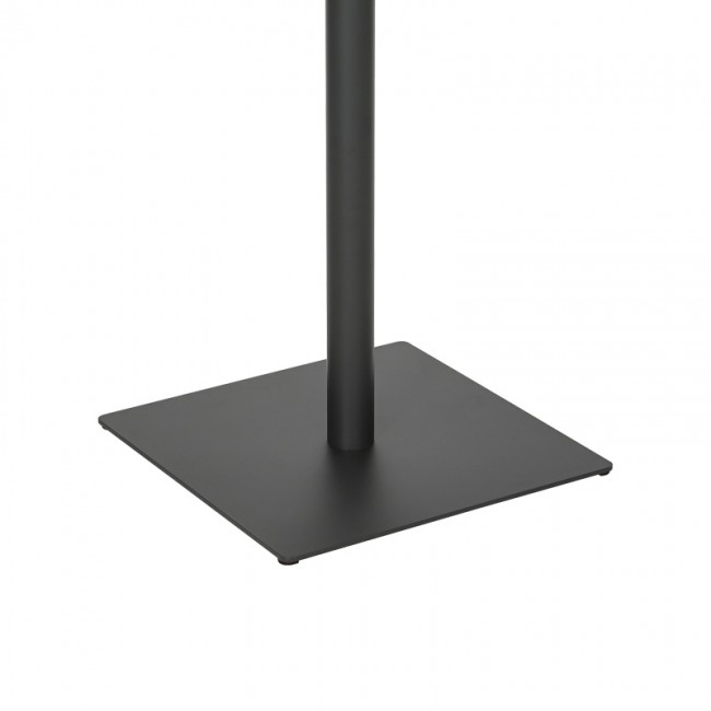 Τραπέζι Nerobian pakoworld mdf σε καρυδί απόχρωση 60x60x75εκ