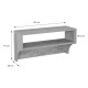 Κρεμάστρα Crosta pakoworld σε oak απόχρωση 80x28x40εκ
