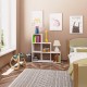 Βιβλιοθήκη Schody pakoworld σε λευκή απόχρωση 105.5x29.2x107εκ Βιβλιοθήκη Schody pakoworld σε λευκή απόχρωση 105.5x29.2x107εκ