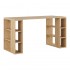 Γραφείο Colmar pakoworld σε oak απόχρωση 140x60x75εκ