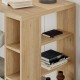 Γραφείο Colmar pakoworld σε oak απόχρωση 140x60x75εκ Γραφείο Colmar pakoworld σε oak απόχρωση 140x60x75εκ