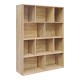 Βιβλιοθήκη Evergin pakoworld mdf σε oak απόχρωση 100x30x135εκ Βιβλιοθήκη Evergin pakoworld mdf σε oak απόχρωση 100x30x135εκ