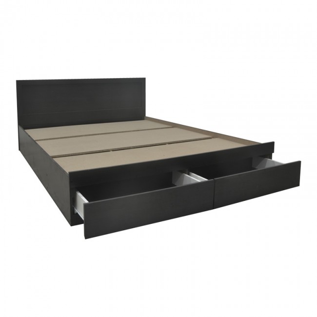Κρεβάτι Olympus pakoworld με συρτάρι σε wenge απόχρωση 160x200εκ Κρεβάτι Olympus pakoworld με συρτάρι σε wenge απόχρωση 160x200εκ