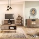Κονσόλα Boho pakoworld καρυδί με μεταλλικά πόδια 100x50,5x74,5εκ Κονσόλα Boho pakoworld καρυδί με μεταλλικά πόδια 100x50,5x74,5εκ