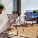 Πολυθρόνα Calan pakoworld μέταλλο σκούρo καφέ-textilene καφέ 54x74x91εκ Πολυθρόνα Calan pakoworld μέταλλο σκούρo καφέ-textilene καφέ 54x74x91εκ