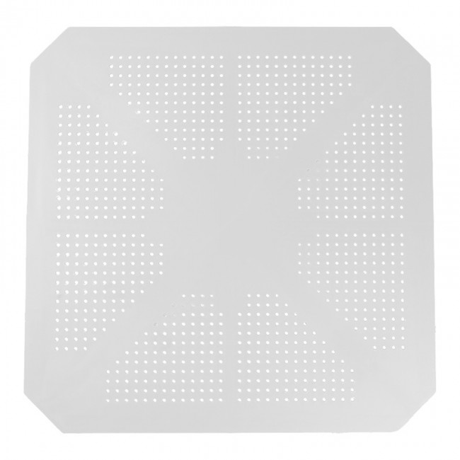 Τραπεζαρία Icon-Festive pakoworld σετ 3τεμ PP σε λευκή απόχρωση