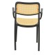 Πολυθρόνα Westley pakoworld pp φυσικό-μαύρο 58x47x81εκ Πολυθρόνα Westley pakoworld pp φυσικό-μαύρο 58x47x81εκ