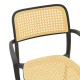 Πολυθρόνα Westley pakoworld pp φυσικό-μαύρο 58x47x81εκ Πολυθρόνα Westley pakoworld pp φυσικό-μαύρο 58x47x81εκ