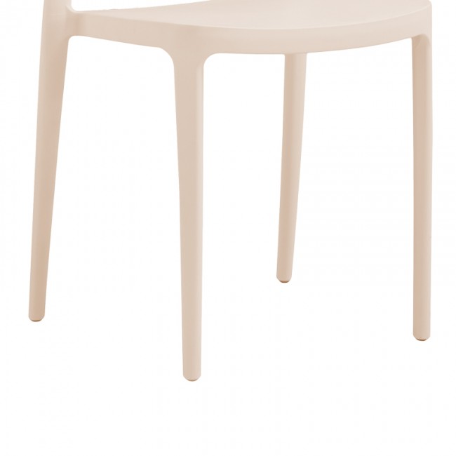 Καρέκλα Amvroan στοιβαζόμενη pakoworld με UV protection cappuccino pp 51x49x79.5εκ Καρέκλα Amvroan στοιβαζόμενη pakoworld με UV protection cappuccino pp 51x49x79.5εκ