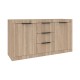 Μπουφές Doha pakoworld σε sonoma απόχρωση 150x45x80.5εκ Μπουφές Doha pakoworld σε sonoma απόχρωση 150x45x80.5εκ