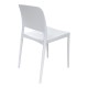Καρέκλα Fenxy pakoworld pp σε λευκή απόχρωση 38x42x77εκ Καρέκλα Fenxy pakoworld pp σε λευκή απόχρωση 38x42x77εκ