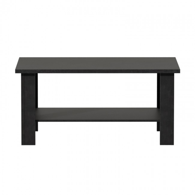 Τραπέζι σαλονιού Riano pakoworld zebrano μελαμίνης 89x49.5x42εκ