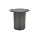 Βοηθητικό τραπέζι Dovel pakoworld mdf σε μαύρη απόχρωση Φ50x45εκ
