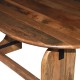 Τραπέζι Jenkou pakoworld mango ξύλο σε φυσική απόχρωση 180x90x76εκ Τραπέζι Jenkou pakoworld mango ξύλο σε φυσική απόχρωση 180x90x76εκ
