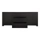 Μπουφές Kalya pakoworld σε wenge απόχρωση 220x49x89.5εκ