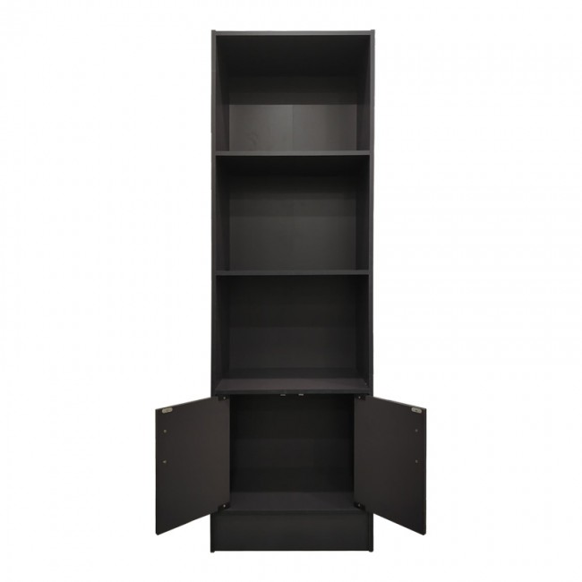 Βιβλιοθήκη Tekaro I pakoworld σε ανθρακί απόχρωση 57x33x180εκ Βιβλιοθήκη Tekaro I pakoworld σε ανθρακί απόχρωση 57x33x180εκ