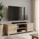 Έπιπλο τηλεόρασης Serank pakoworld σε sonoma απόχρωση 120x40x40εκ Έπιπλο τηλεόρασης Serank pakoworld σε sonoma απόχρωση 120x40x40εκ