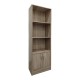 Βιβλιοθήκη Tekaro I pakoworld σε sonoma απόχρωση 57x33x180εκ Βιβλιοθήκη Tekaro I pakoworld σε sonoma απόχρωση 57x33x180εκ