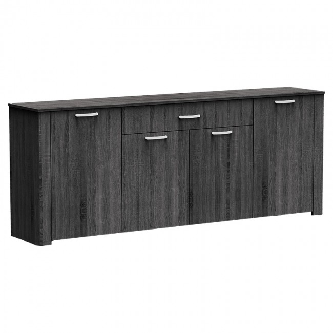 Μπουφές Kinley pakoworld grey-wenge 210x40x82εκ Μπουφές Kinley pakoworld grey-wenge 210x40x82εκ