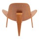 Πολυθρόνα Vilma pakoworld PU μαύρο- plywood καρυδί 90x76.5x74.5εκ Πολυθρόνα Vilma pakoworld PU μαύρο- plywood καρυδί 90x76.5x74.5εκ