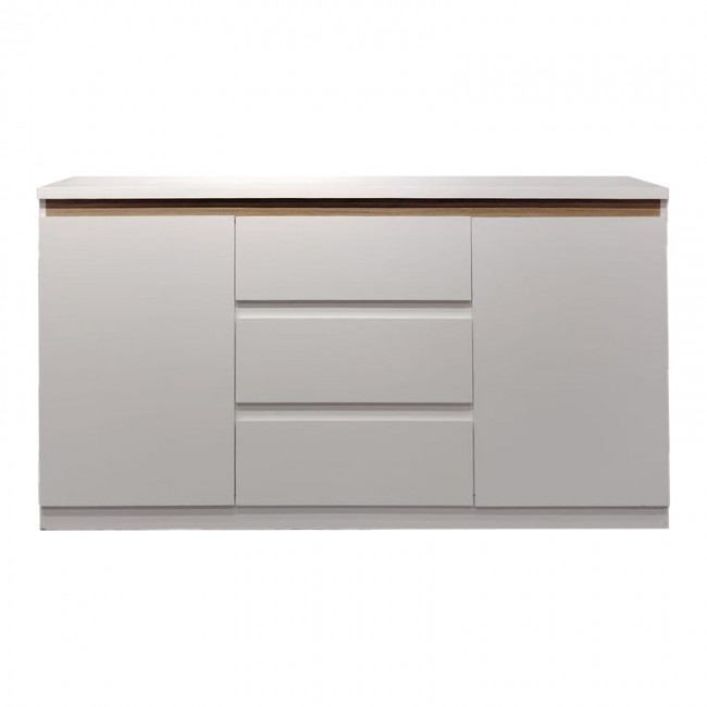 Μπουφές Chiemo pakoworld σε φυσική απόχρωση 160x40x93.6εκ