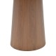 Tραπέζι Donda pakoworld mdf καρυδί Φ100x76εκ