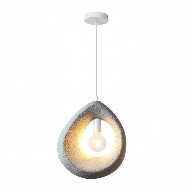 Φωτιστικό οροφής Ferclyn pakoworld E27 ps σε ανοιχτό γκρι 32x24x35εκ Φωτιστικό οροφής Ferclyn pakoworld E27 ps σε ανοιχτό γκρι 32x24x35εκ