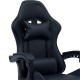 Καρέκλα γραφείου gaming William pakoworld PU μαύρο Καρέκλα γραφείου gaming William pakoworld PU μαύρο