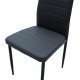 Καρέκλα Parker pakoworld PU ανθρακί-μαύρο πόδι 42x48x98εκ Καρέκλα Parker pakoworld PU ανθρακί-μαύρο πόδι 42x48x98εκ