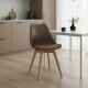Καρέκλα Gaston pakoworld PP-PU καφέ απόχρωση- φυσικό πόδι 43x51x75εκ Καρέκλα Gaston pakoworld PP-PU καφέ απόχρωση- φυσικό πόδι 43x51x75εκ