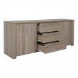 Μπουφές Kalya pakoworld σε sonoma απόχρωση 220x49x89.5εκ Μπουφές Kalya pakoworld σε sonoma απόχρωση 220x49x89.5εκ