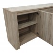 Μπουφές Kalya pakoworld σε sonoma απόχρωση 220x49x89.5εκ Μπουφές Kalya pakoworld σε sonoma απόχρωση 220x49x89.5εκ