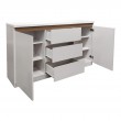 Μπουφές Chiemo pakoworld σε φυσική απόχρωση 160x40x93.6εκ Μπουφές Chiemo pakoworld σε φυσική απόχρωση 160x40x93.6εκ