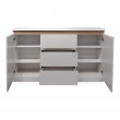 Μπουφές Chiemo pakoworld σε φυσική απόχρωση 160x40x93.6εκ Μπουφές Chiemo pakoworld σε φυσική απόχρωση 160x40x93.6εκ