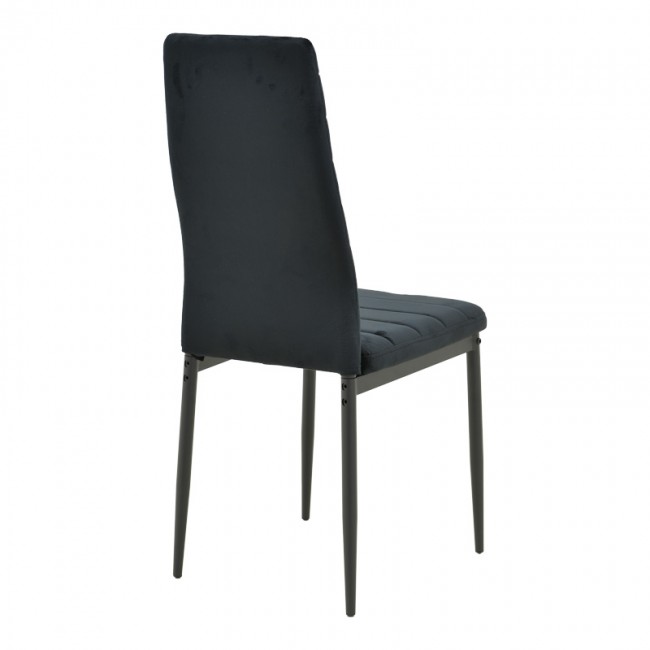 Τραπεζαρία Balou-Parker pakoworld σετ 5τεμ μαύρο Φ120x73εκ Τραπεζαρία Balou-Parker pakoworld σετ 5τεμ μαύρο Φ120x73εκ