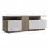 Μπουφές Vendora pakoworld σε sonoma-λευκή απόχρωση 150x29.5x46.3εκ