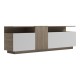 Μπουφές Vendora pakoworld σε sonoma-λευκή απόχρωση 150x29.5x46.3εκ Μπουφές Vendora pakoworld σε sonoma-λευκή απόχρωση 150x29.5x46.3εκ