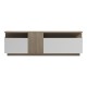 Μπουφές Vendora pakoworld σε sonoma-λευκή απόχρωση 150x29.5x46.3εκ Μπουφές Vendora pakoworld σε sonoma-λευκή απόχρωση 150x29.5x46.3εκ