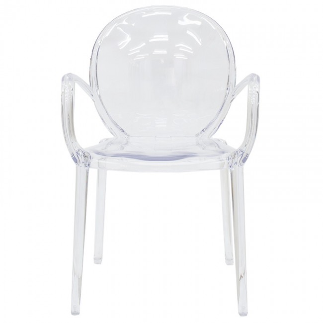 Πολυθρόνα Flair pakoworld PC διαφανές Πολυθρόνα Flair pakoworld PC διαφανές