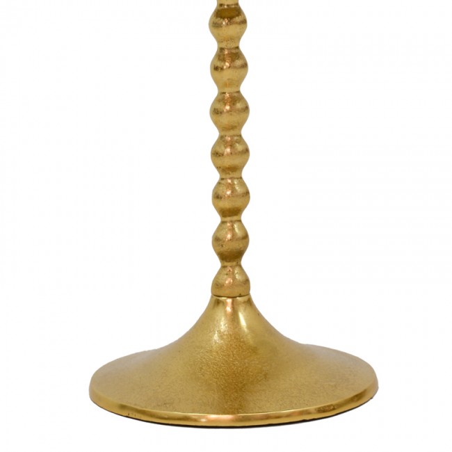 Βοηθητικό τραπέζι Fropio Inart χρυσό μέταλλο Φ40x44εκ Βοηθητικό τραπέζι Fropio Inart χρυσό μέταλλο Φ40x44εκ