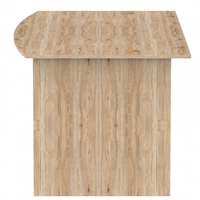 Γραφείο εργασίας Anze pakoworld φυσικό μελαμίνης 180x93.5x75εκ Γραφείο εργασίας Anze pakoworld φυσικό μελαμίνης 180x93.5x75εκ