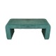 Σκαμπό Gagga Inart βελούδο σε πράσινη απόχρωση 110x40x45εκ Σκαμπό Gagga Inart βελούδο σε πράσινη απόχρωση 110x40x45εκ